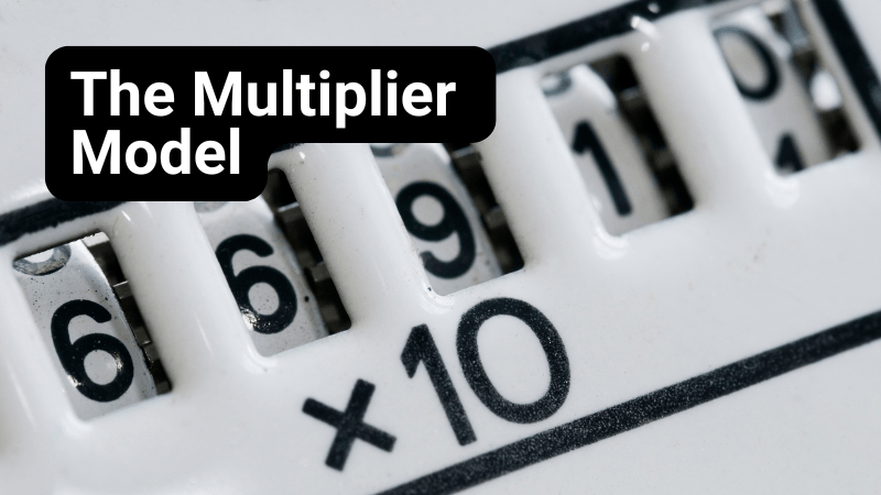 The multiplier model of selling services