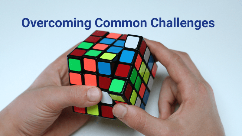 Overcoming common challenges a Rubik's Cube
